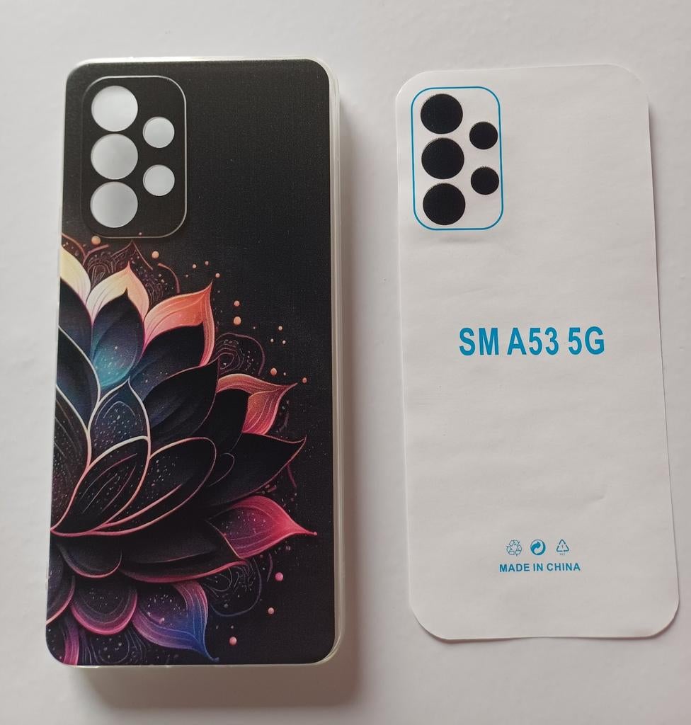Samsung Galaxy A53 5G hoesje – nieuw – lotus design, Télécoms, Téléphonie mobile | Housses, Coques & Façades | Samsung, Enlèvement ou Envoi