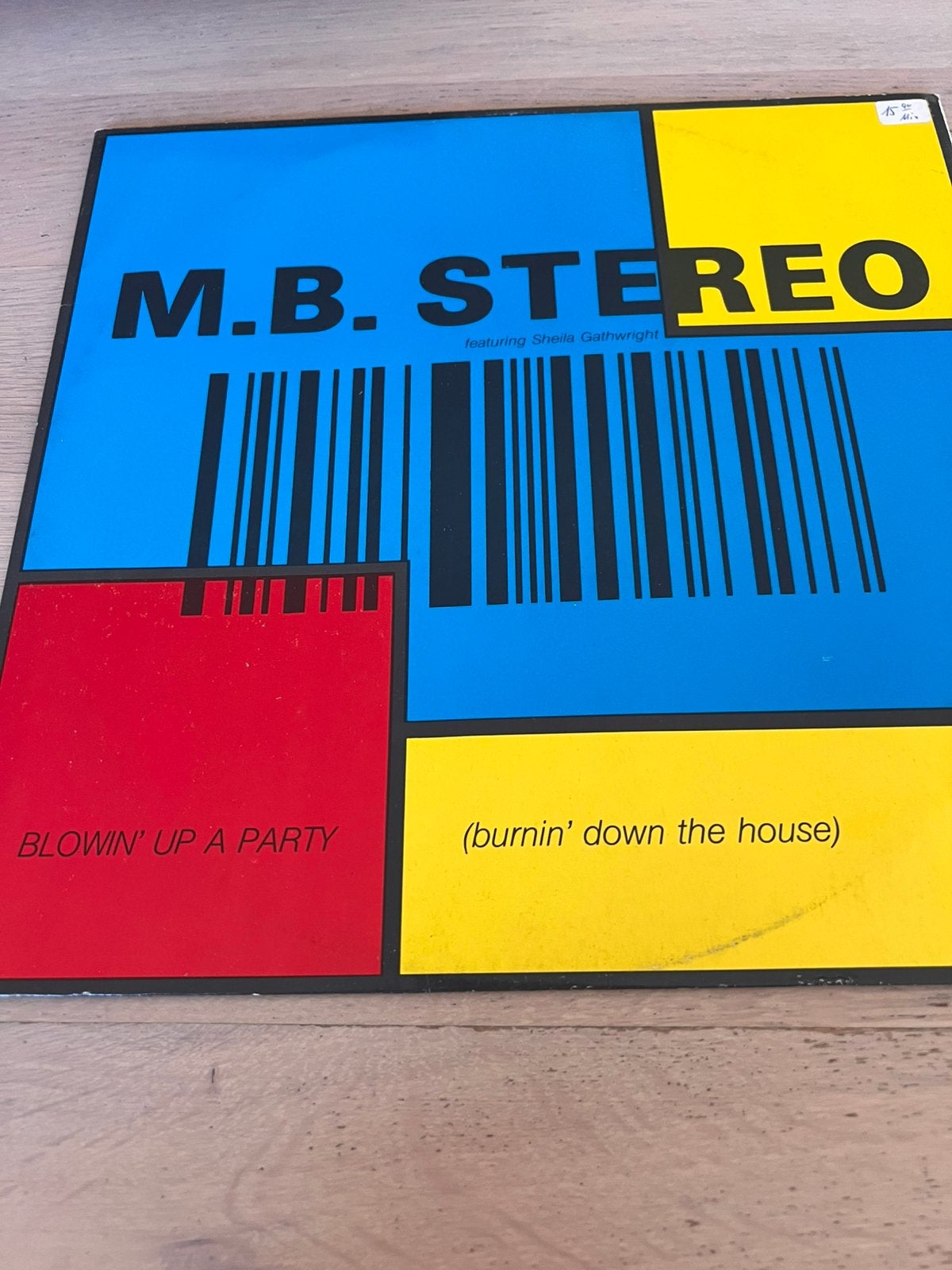 M.b stereo - Blowin' Up A Party (Burnin' Down The House), Ophalen of Verzenden, Zo goed als nieuw, House