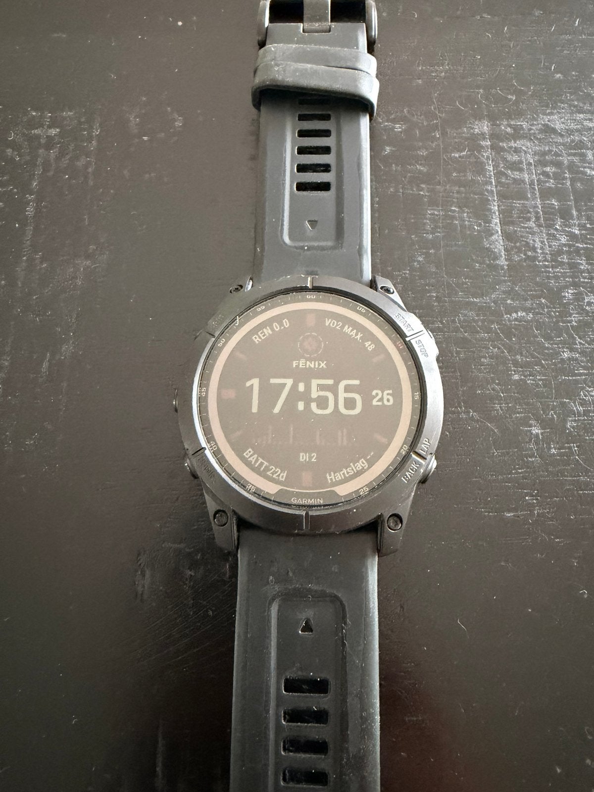 Garmin fenix 7x, Ophalen of Verzenden, Zo goed als nieuw