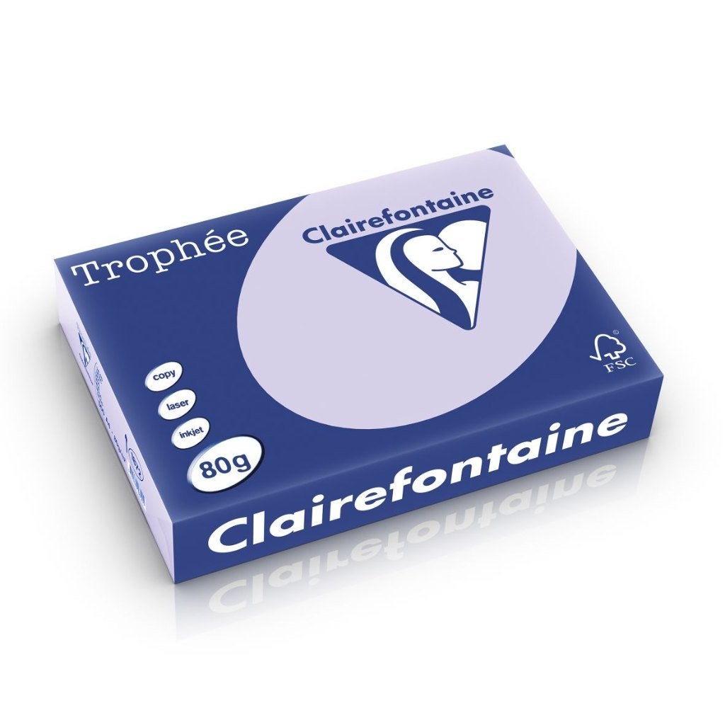 Papier Clairefontaine A4, 80 g, lilas, 500 feuilles, Enlèvement ou Envoi, Neuf