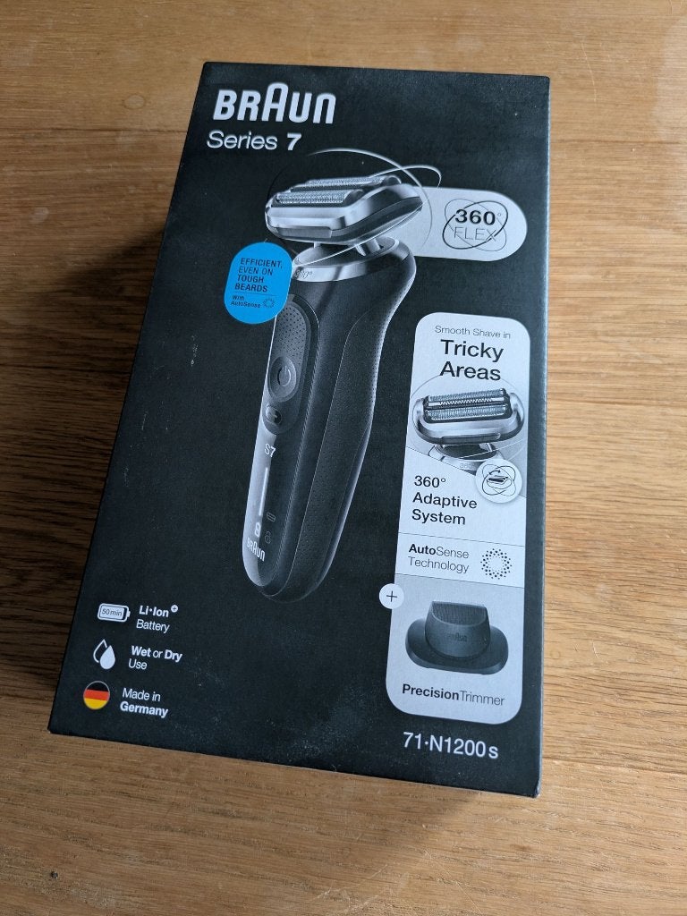 Braun Series 7 scheerapparaat, Ophalen of Verzenden, Zo goed als nieuw, Scheren en Epileren