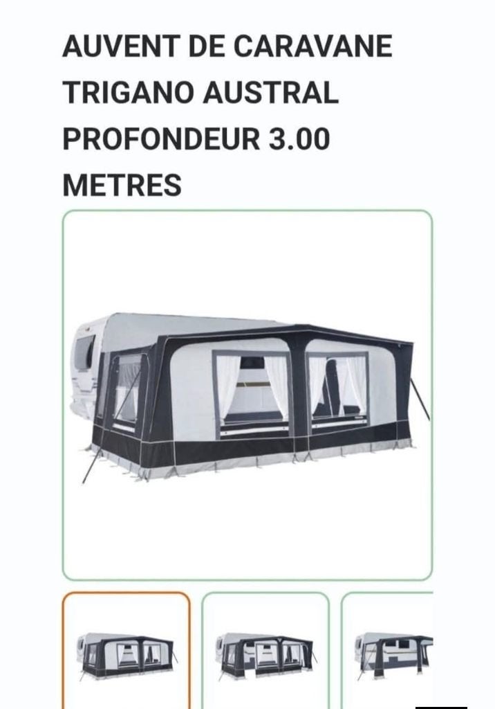 AUVENT CARAVANE, Caravanes & Camping, Enlèvement, Neuf