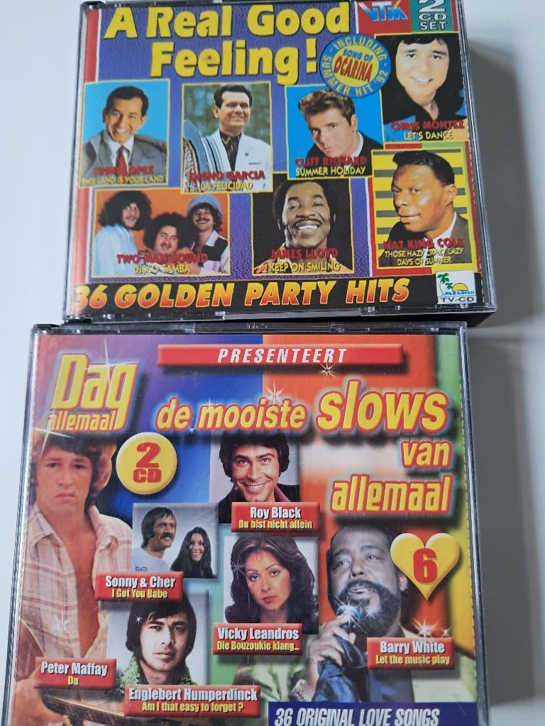 De mooiste slows & A real good feeling, Cd's en Dvd's, Ophalen, Gebruikt, Pop