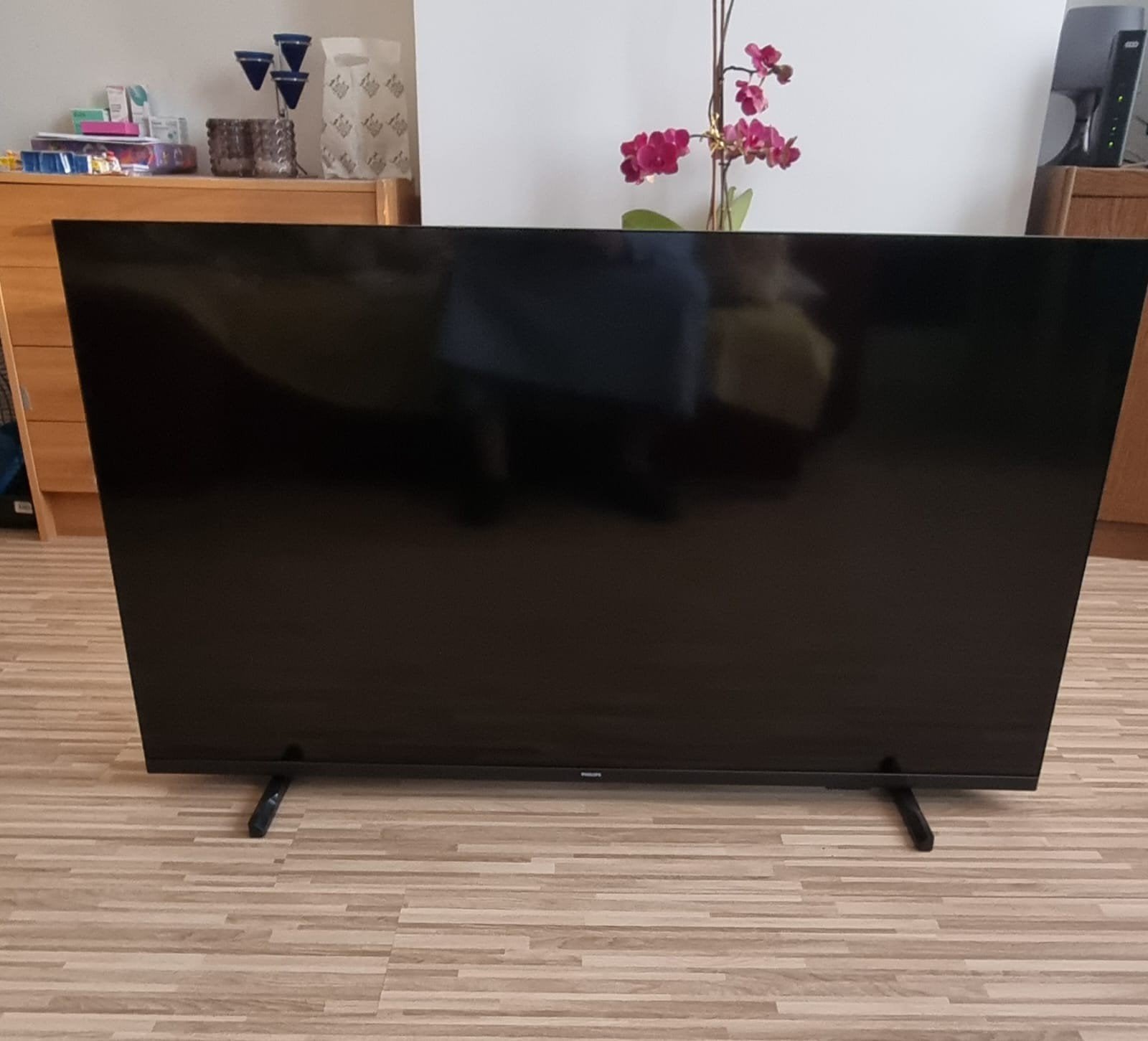 SMART TV PHILIPS 50" 4K UHD - TV IN ONBERISPELIJKE STAAT, Tv