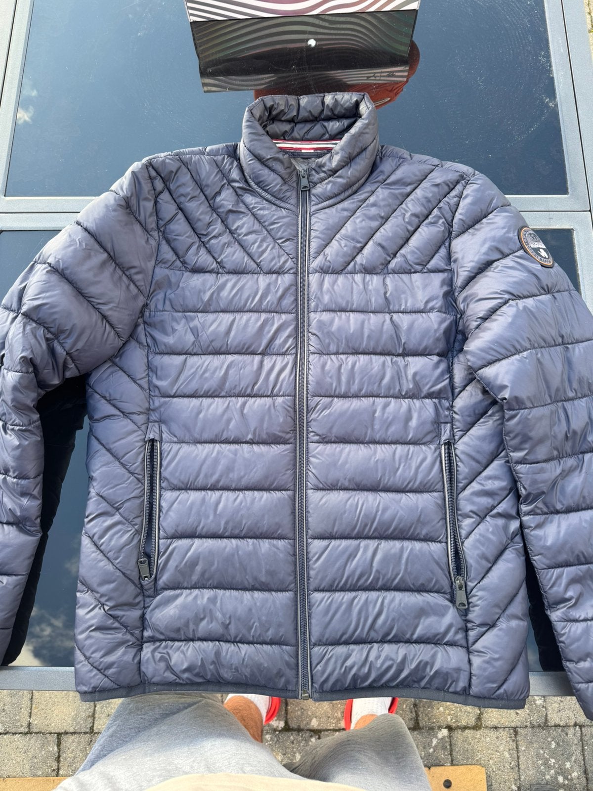 Veste napapijri bleu foncé, Vêtements | Hommes, Enlèvement ou Envoi, Comme neuf, Bleu
