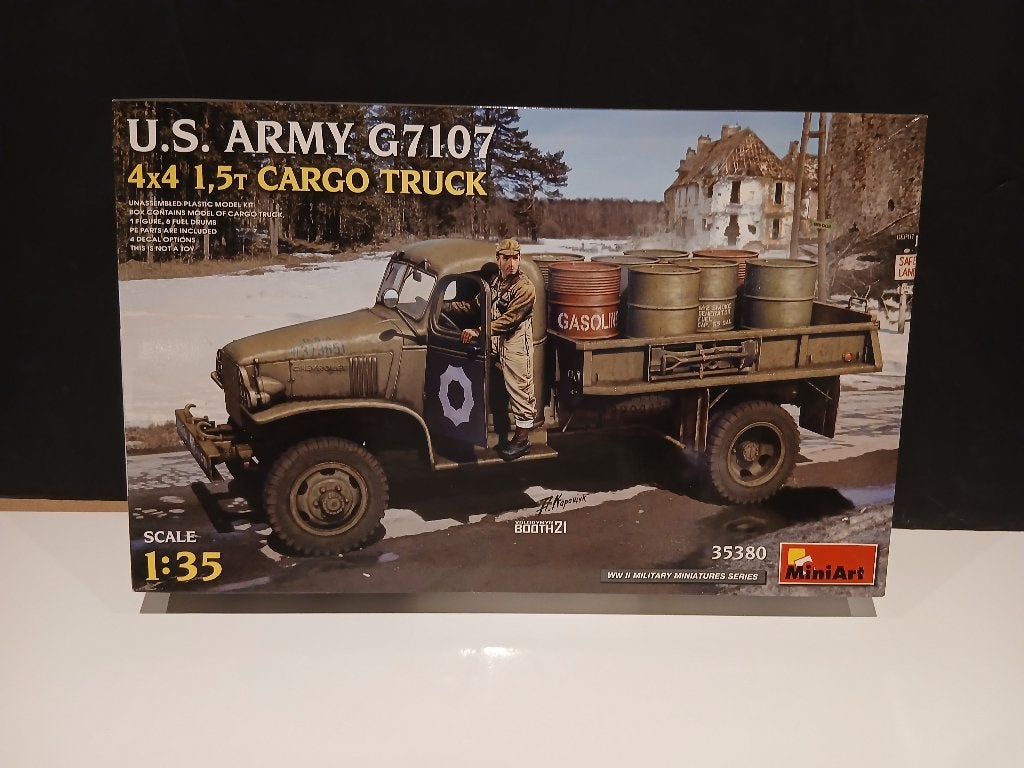 Miniart (35380): G7107 4x4 1.5T op 1/35, Overige merken, 1:32 tot 1:50, Nieuw, Ophalen of Verzenden