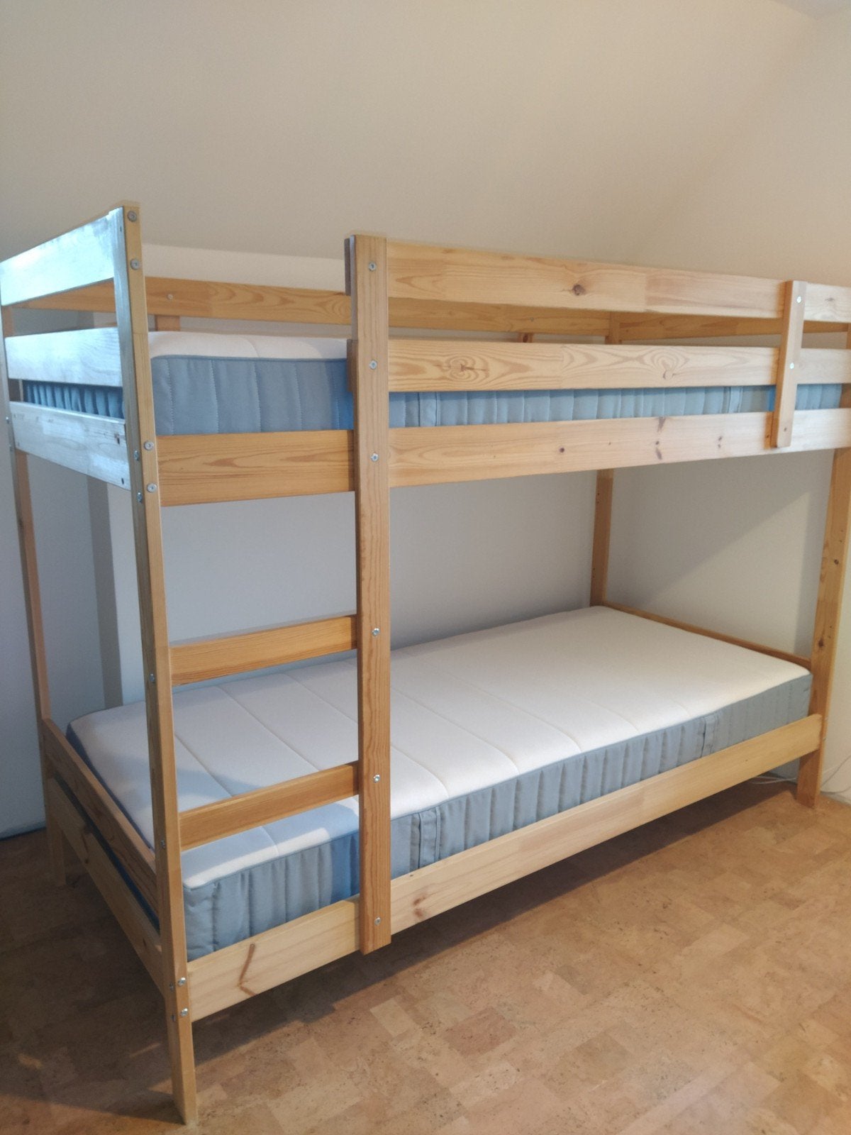 Lit superposé Ikea bois, Maison & Meubles, 90 cm, Enlèvement, Utilisé, Lits superposés