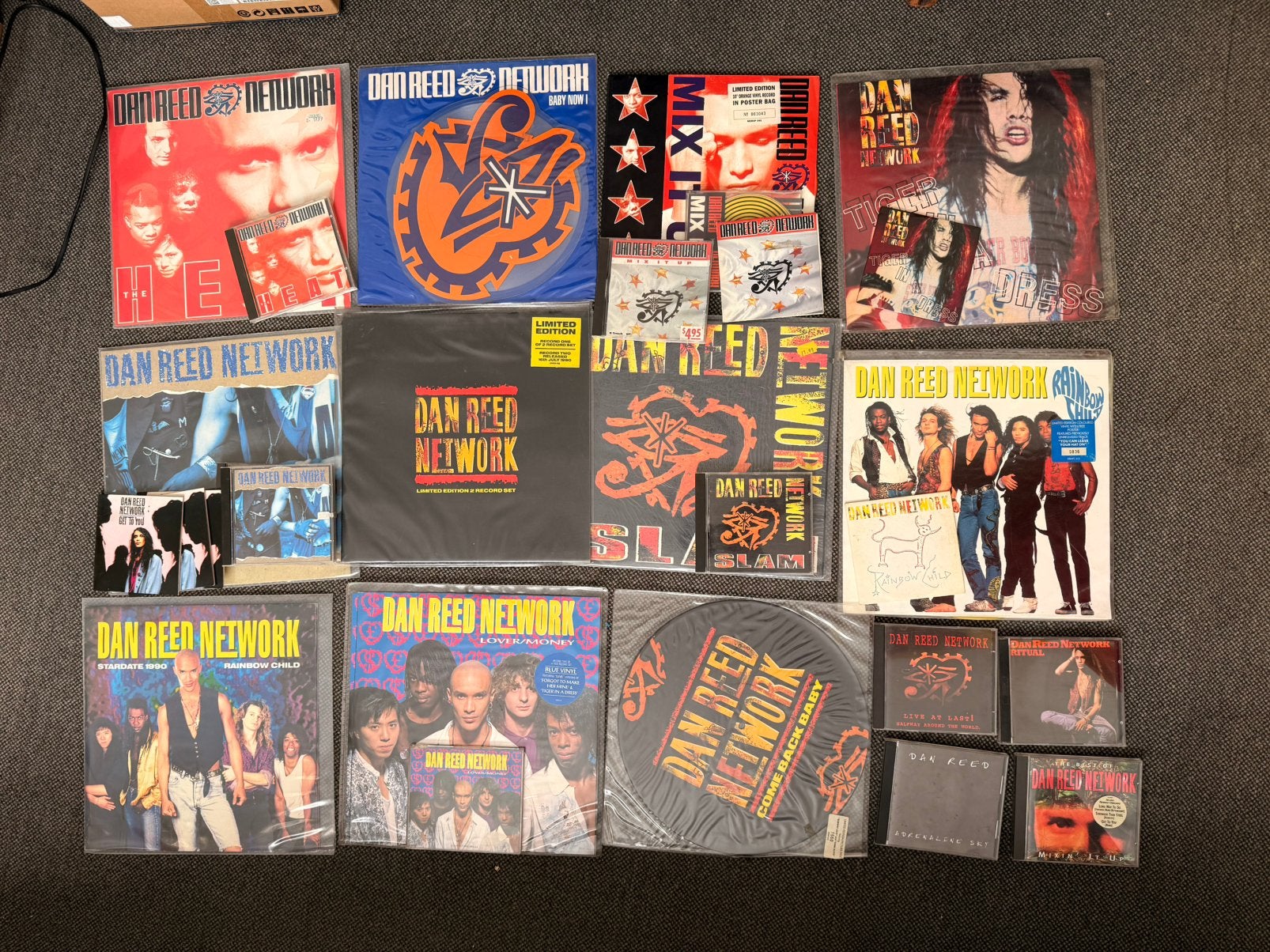 Dan Reed Network record collection (CD’s + vinyls), CD & DVD, Autres formats, Enlèvement, Rock classique, Autres types