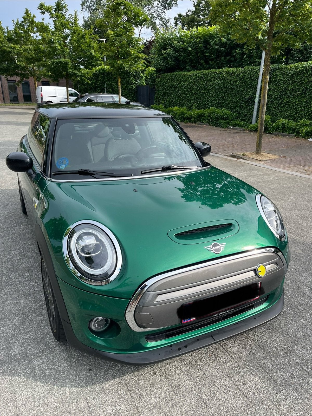 Mini cooper electric, Auto's, Mini, Particulier, Cooper, Achteruitrijcamera, Elektrisch, Euro 6, Groen, Leder en Stof, Ophalen