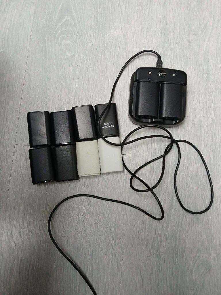 lot xbox360 batterij packs voor 10 batterijen, Gebruikt, Ophalen of Verzenden, Controller, Xbox 360