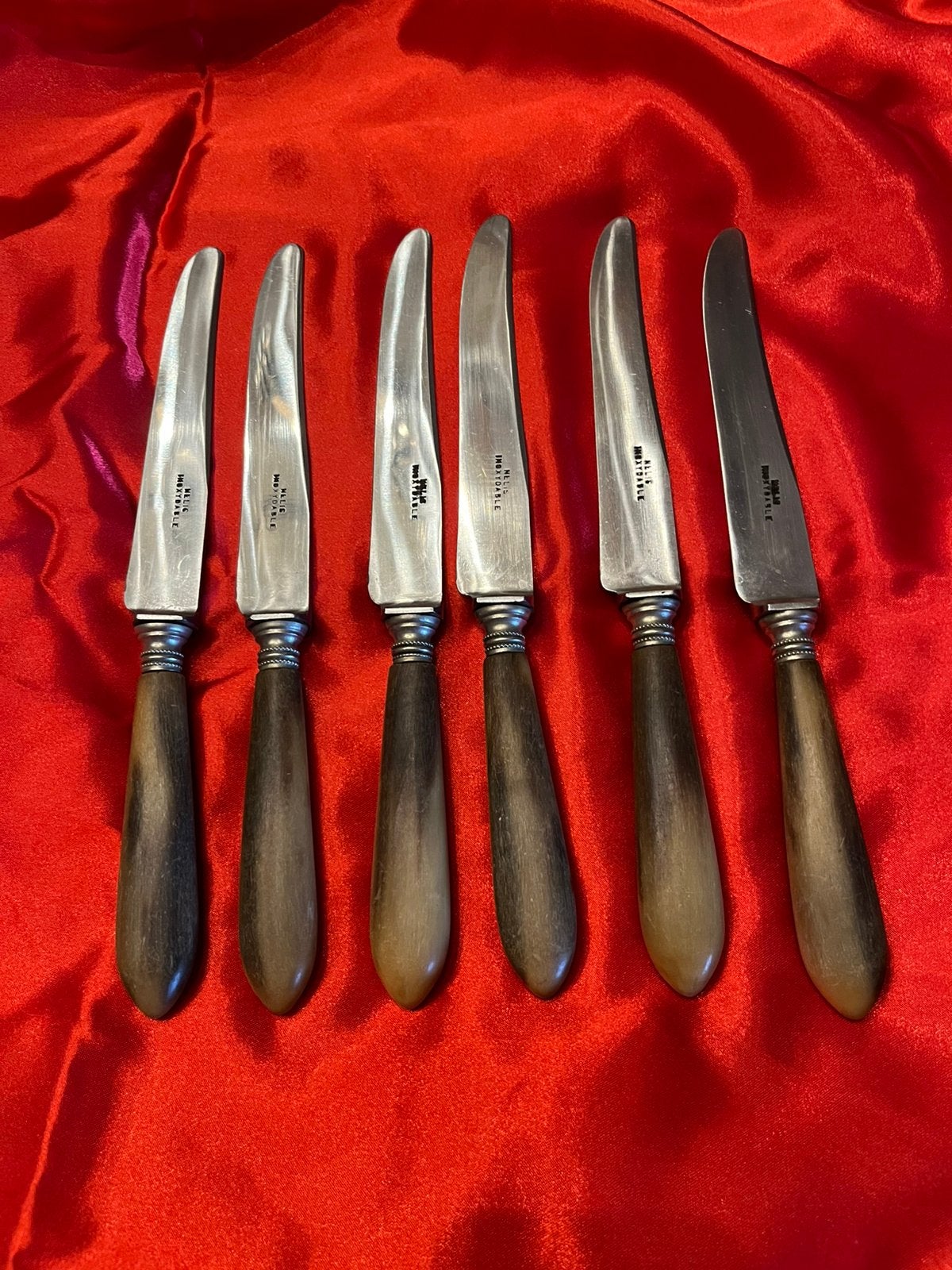 Ensemble de couteaux anciens (6 pièces, années 1920, 1930), Antiquités & Art, Enlèvement ou Envoi