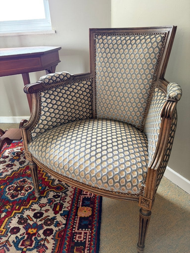 Salonset in Louis XVI-stijl: 2 fauteuils / stoelen, Antiek en Kunst, Ophalen
