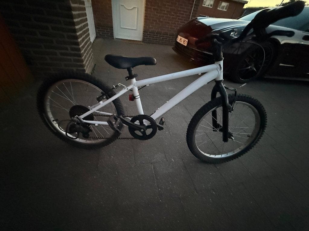 Jongens fiets, Fietsen en Brommers, Ophalen, Gebruikt, Versnellingen, Rockrider (Decathlon)