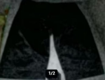 Bermuda noir satiné à poche taille 40, Taille 38/40 (M), Enlèvement ou Envoi, Porté, Courts