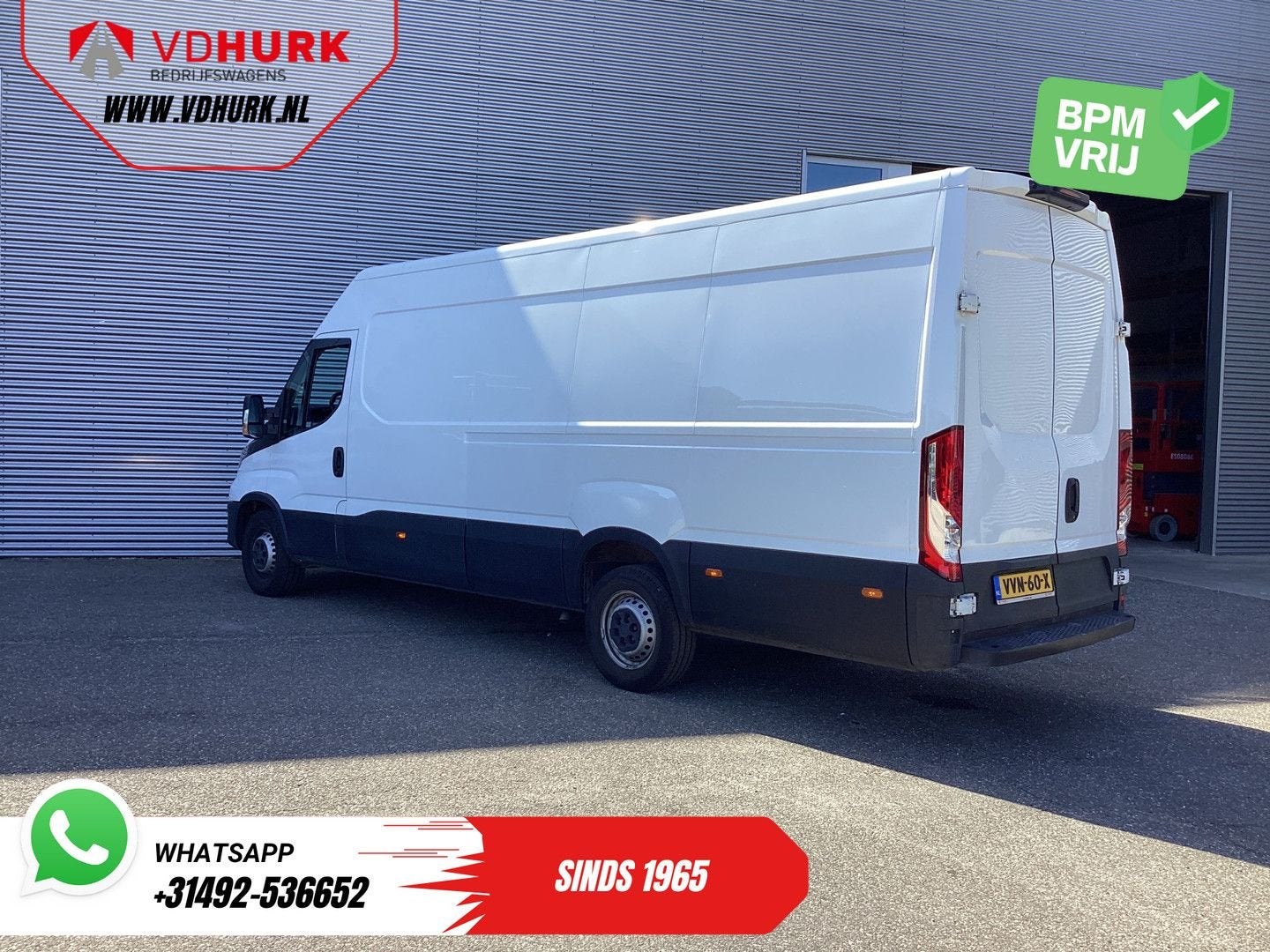 Iveco Daily 35S16V 2.3 155 pk Aut. L4H2 Gev.Stoel/ 3.5t Trek, Auto's, Automaat, Electronic Stability Program (ESP), 285 g/km, Iveco