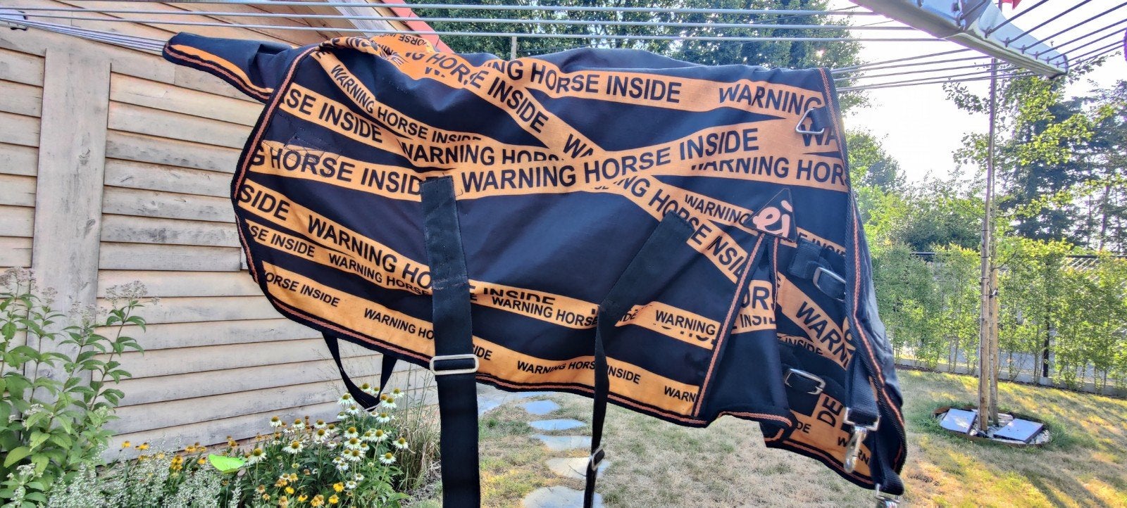 Outdoor deken pony 95cm, Dieren en Toebehoren, Paarden en Pony's | Dekens en Dekjes, Ophalen, Deken