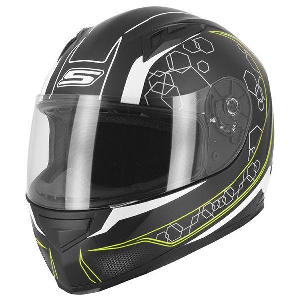 Casque S-Line – Intégral S448 noir et flou Graphique neuf, Femmes, Casque intégral, Neuf, avec ticket, L