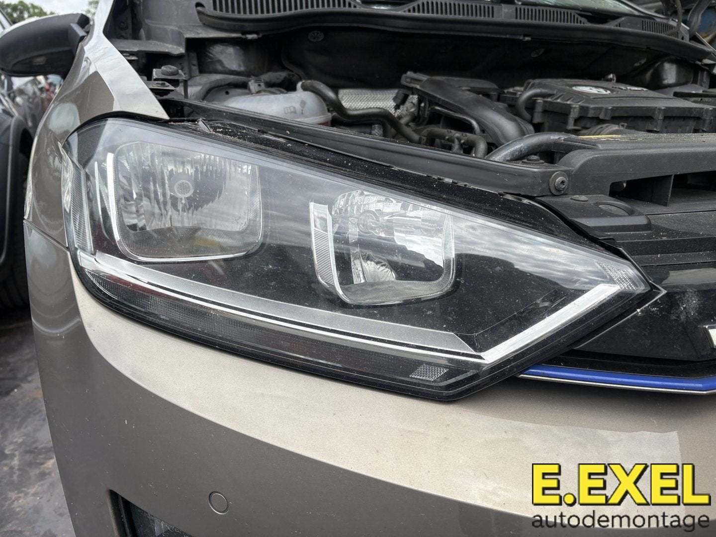 Koplamp Rechts Volkswagen Golf Sportsvan (AUVS) 2015-2021, Volkswagen, -, Origine de la pièce connue, Utilisé