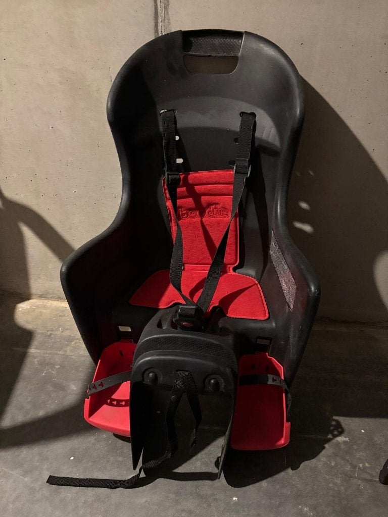 Fietsstoeltje, Fietsen en Brommers, Ophalen, 9 t/m 18 kg, Polisportcycle, Achterzitje