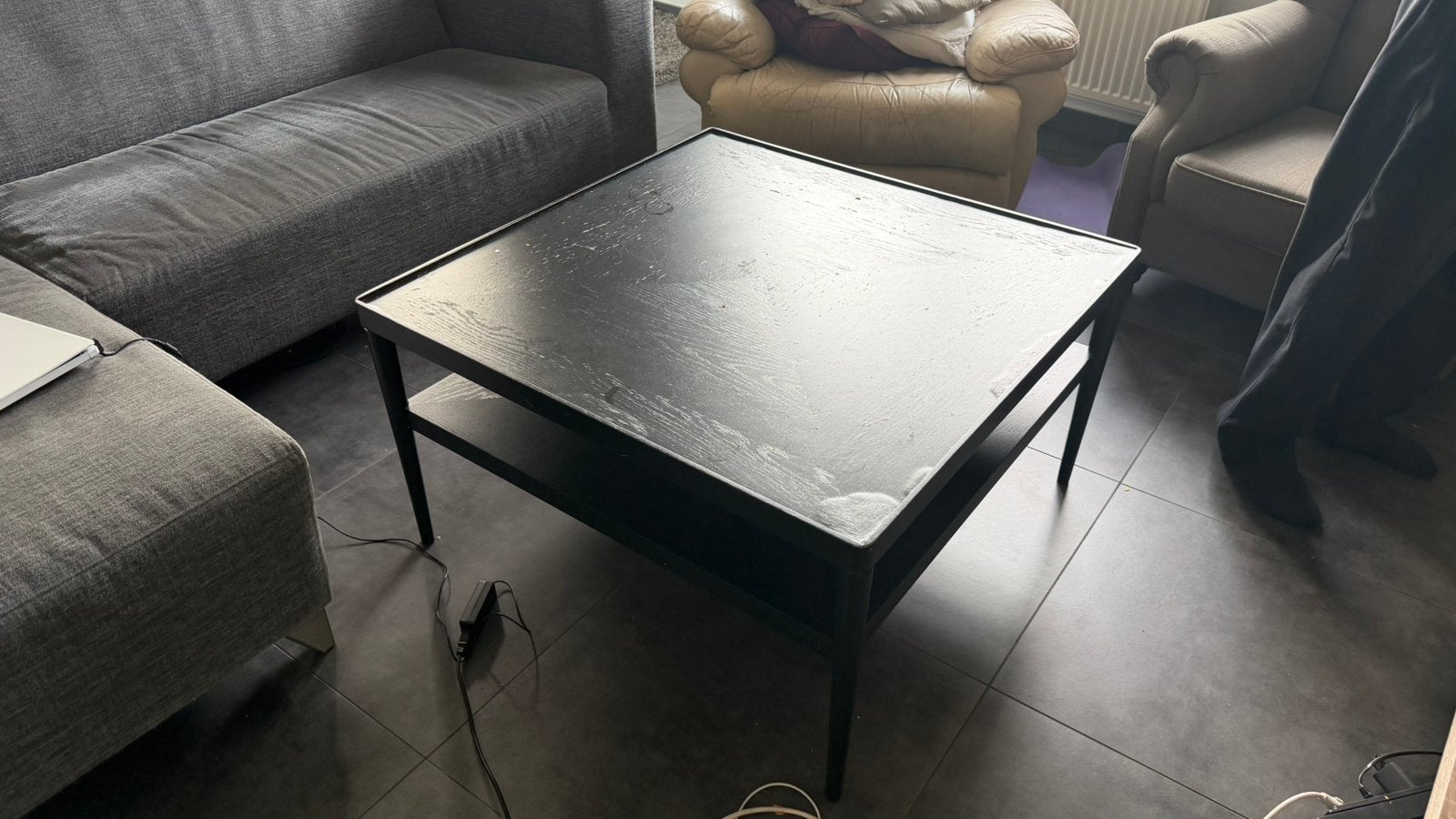 GRATUIT - Table basse en bois, Maison & Meubles, Moins de 50 cm, 50 à 100 cm, Enlèvement, Moins de 50 cm
