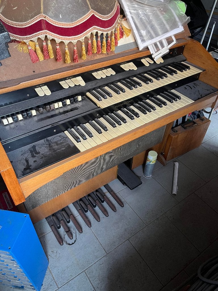 hammond L122 toonwielorgel, Enlèvement, Utilisé, 2 claviers, Orgue Hammond