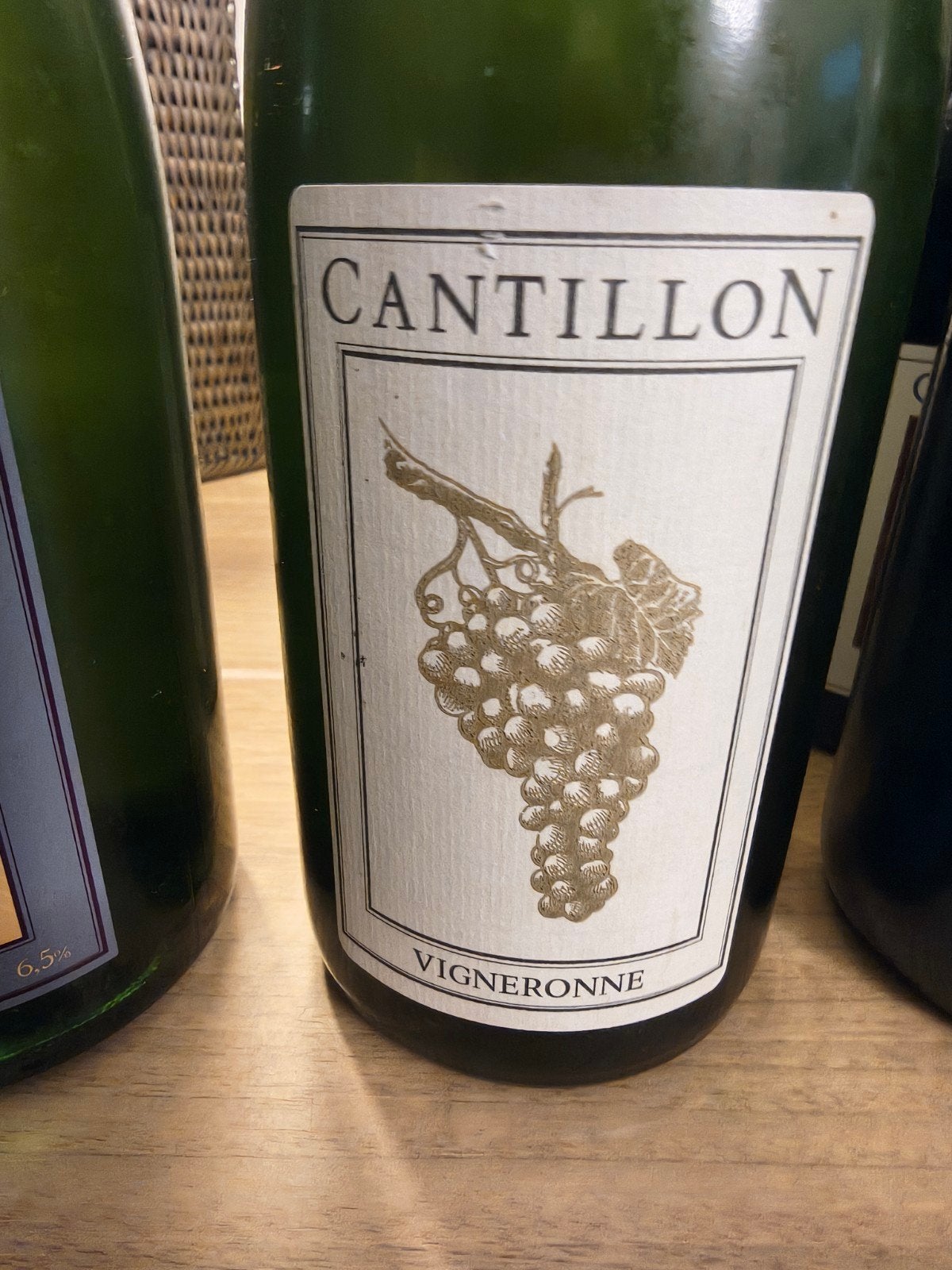 Cantillon Vigneronne, Verzamelen, Ophalen