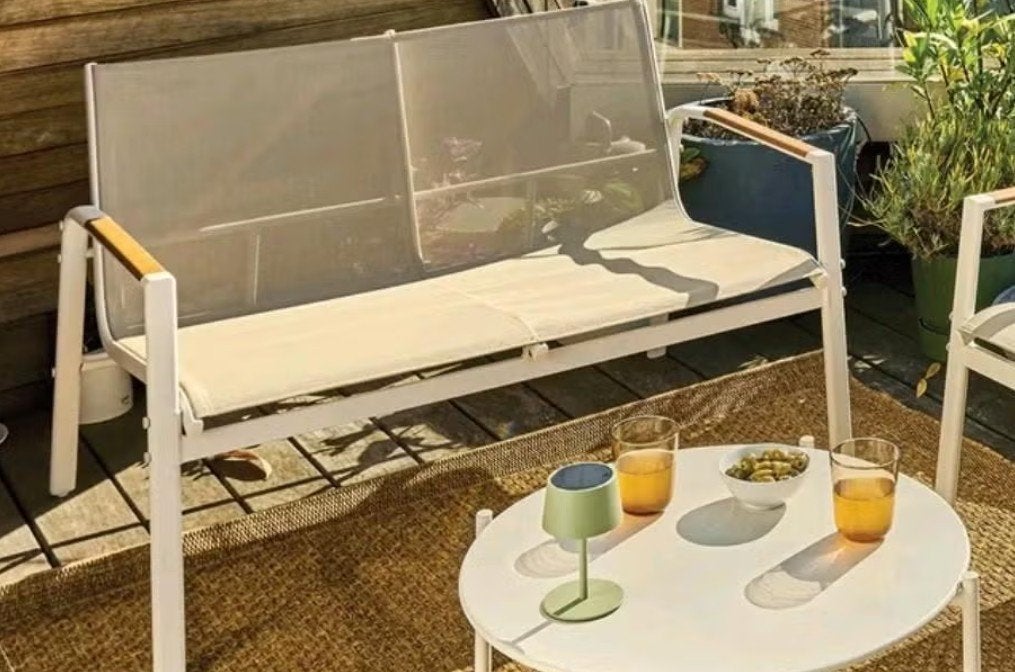 Central Park Argos Lounge 2-zitsbank, Tuin en Terras, Tuinsets en Loungesets, Nieuw, Loungeset, Aluminium, 2 zitplaatsen, Bank