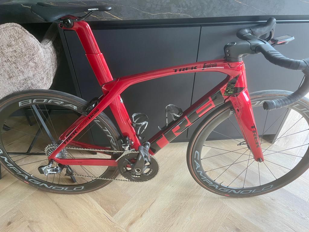 Trek Madone SLR 2019 - SRAM Red Etap - Bora Ultra, Fietsen en Brommers, Ophalen, Zo goed als nieuw, Carbon