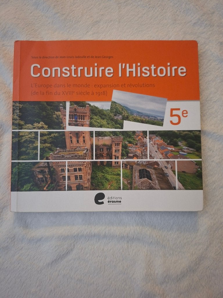 Construire l'histoire 5e, Livres, Histoire, Enlèvement ou Envoi, Editions erasme, Comme neuf