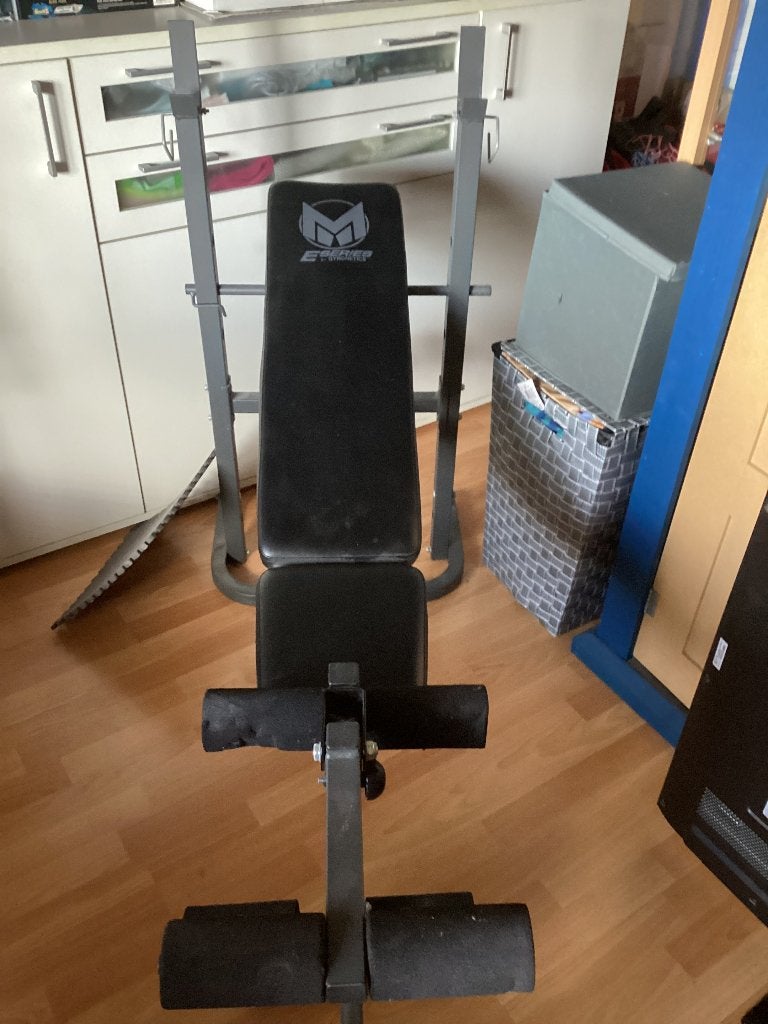 fitness , halterbank, Ophalen, Zo goed als nieuw