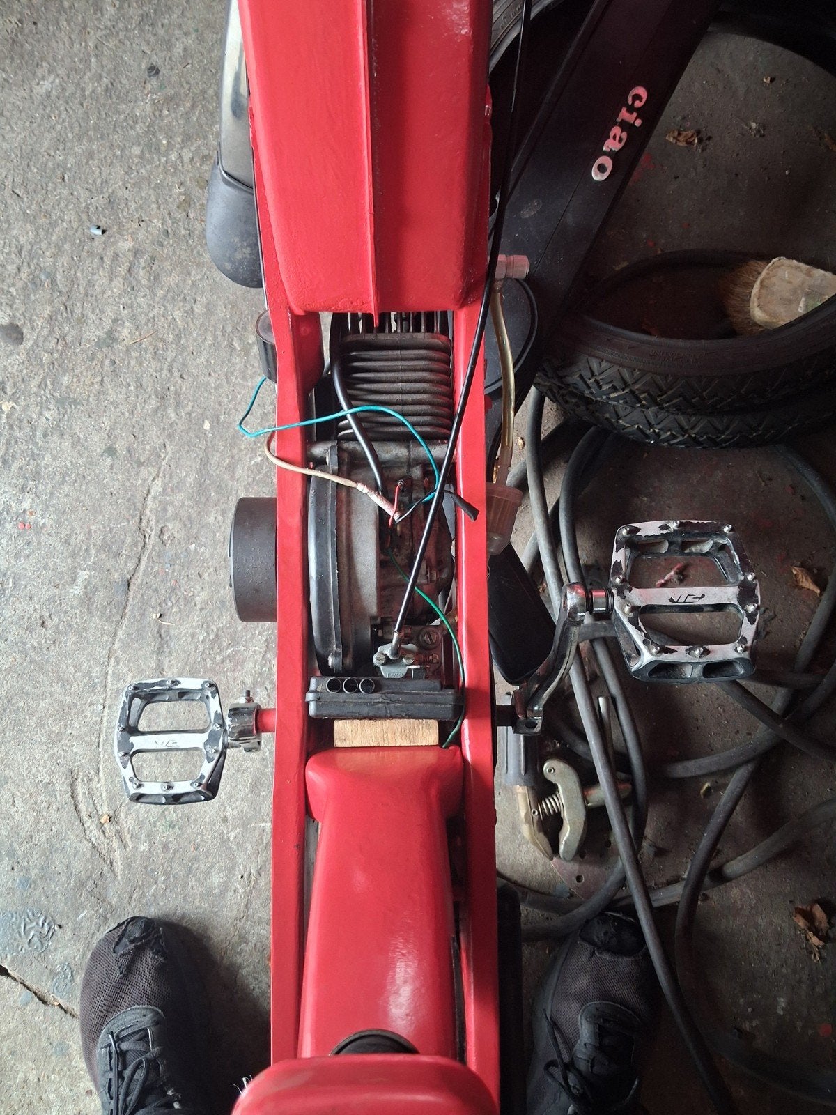 piaggio ciao 65cc, Fietsen en Brommers, Gebruikt, 65 cc, 1 versnellingen, Ophalen