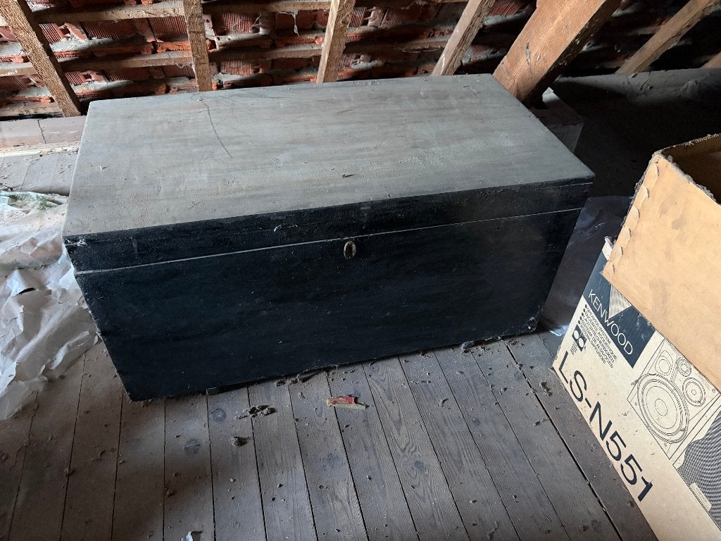 houten opbergkist, Ophalen, Gebruikt, 50 tot 100 cm, 5 – 50
