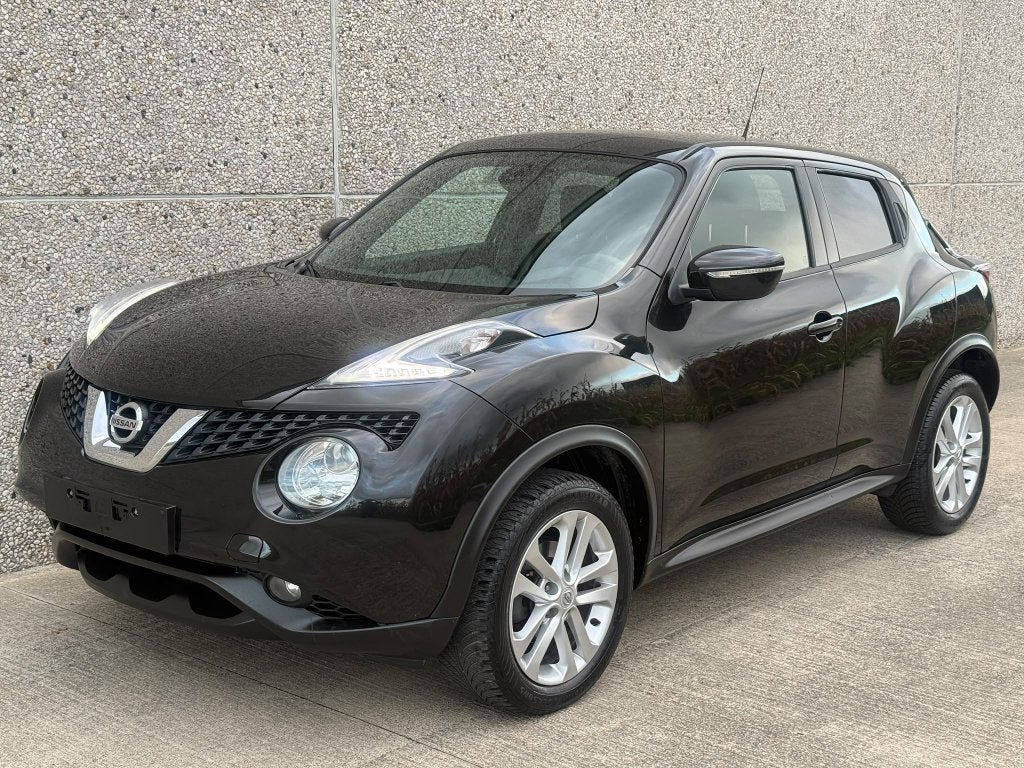 NISSAN JUKE – NAVI - CAMERA - EURO 6 – FULL OPTION, Zwart, Handgeschakeld, Juke, Euro 6