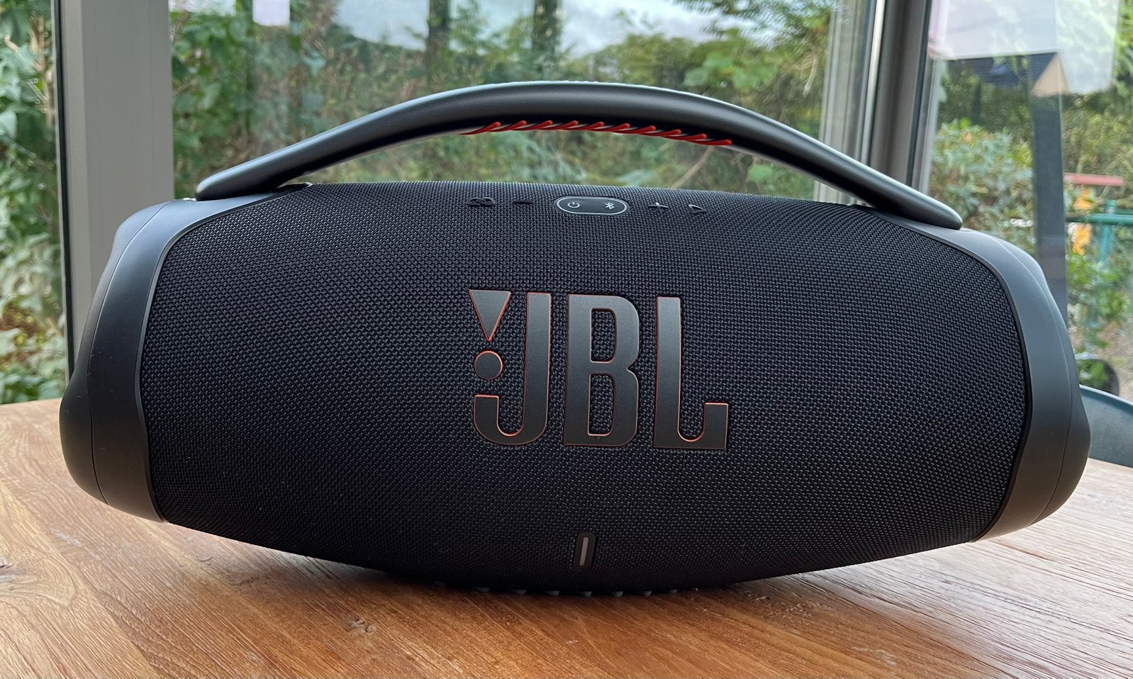 Jbl boombox 3, Audio, Tv en Foto, Ophalen, Zo goed als nieuw, Bluetooth, Subwoofer