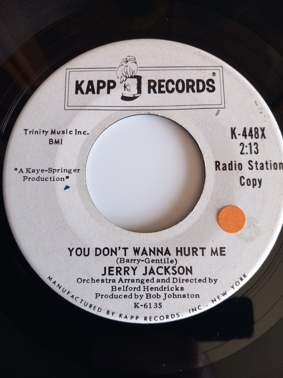 JERRY JACKSON. POPCORN 2 FACE. USA 45T