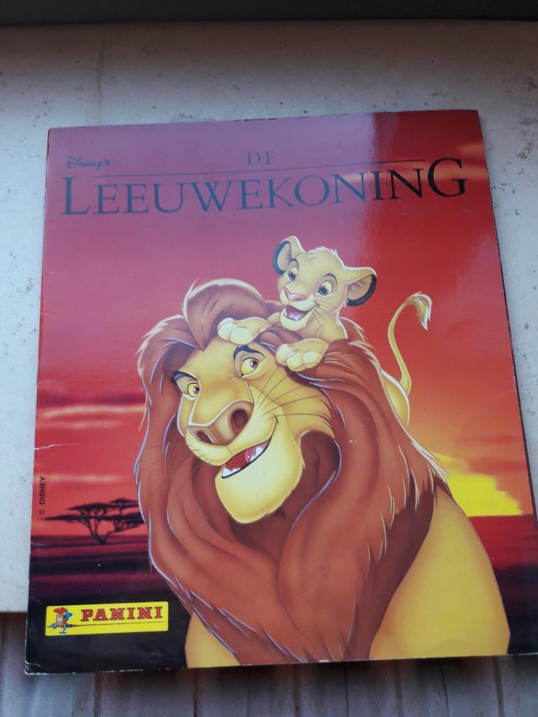 Panini De Leeuwenkoning, Ophalen of Verzenden, Gebruikt, Meerdere stickers