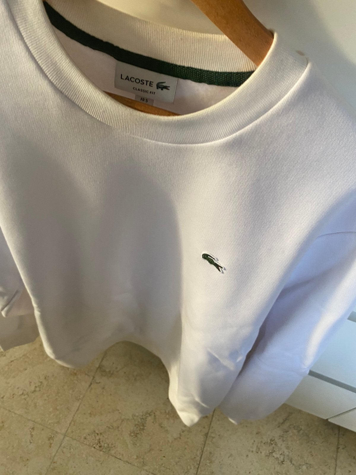 Lacoste heren trui wit, Vêtements | Hommes, Pulls & Vestes, Envoi, Comme neuf, Taille 52/54 (L), Blanc