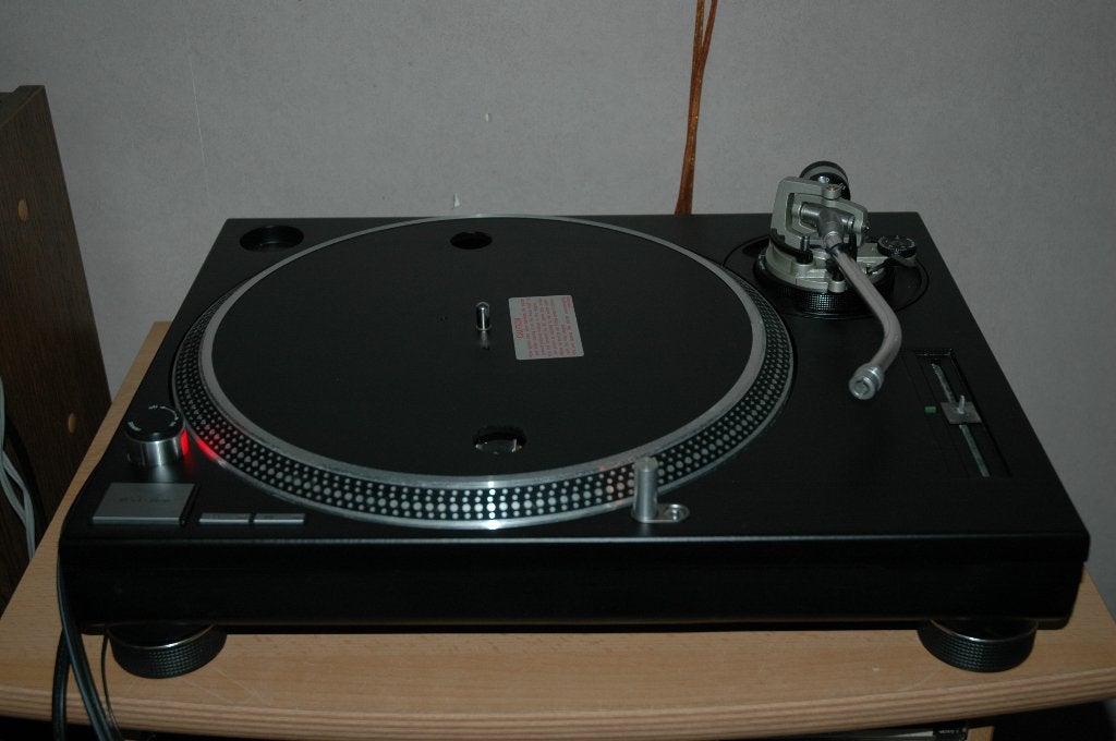 Technics SL1200 Mk2 met werk aan, TV, Hi-fi & Vidéo, Tourne-disques, Enlèvement, Utilisé, Tourne-disque, Technics