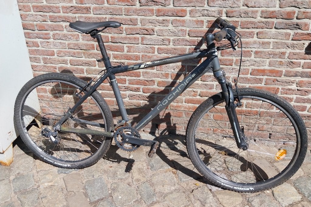 Moutainbike in aluminium, Ophalen