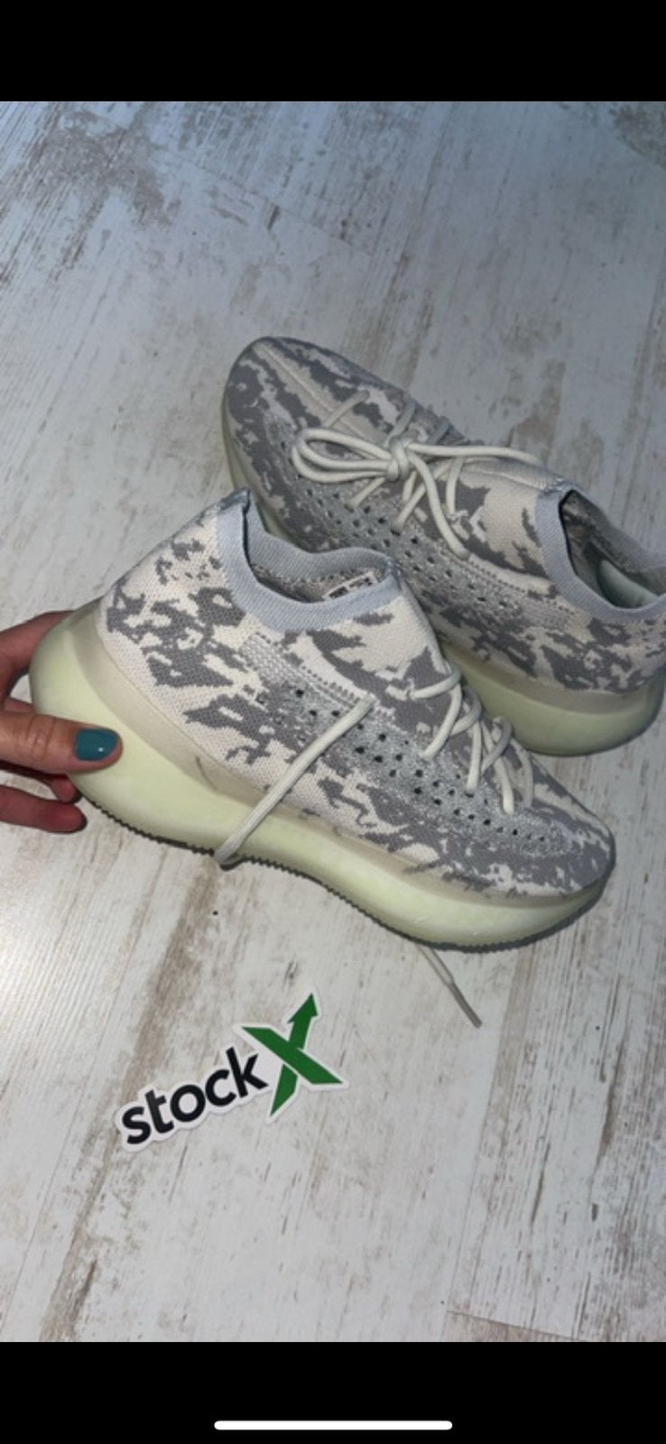 Adidas Jeezy alien - reflecterend in donker maat 42, Kleding | Heren, Schoenen, Wit, Nieuw, Ophalen of Verzenden, Sneakers