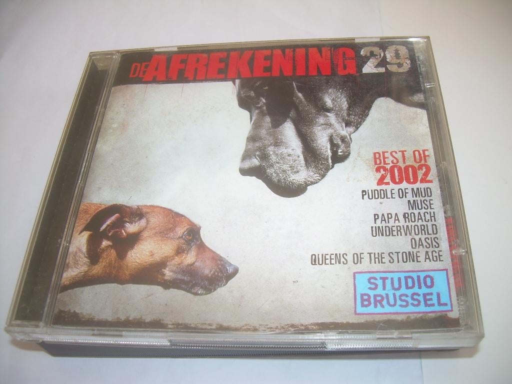 2 CD S - STUDIO BRUSSEL - DE AFREKENING - VOL 29, Ophalen of Verzenden, Zo goed als nieuw, Pop