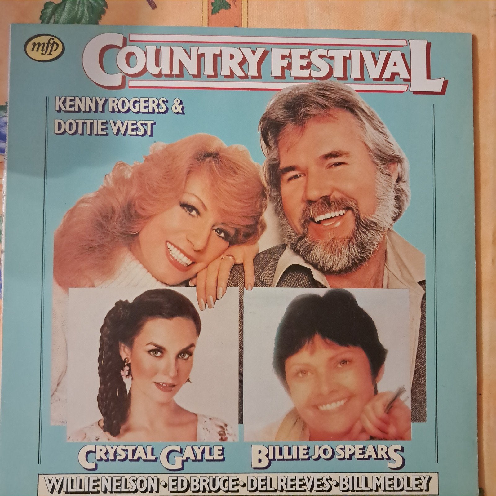 LP COUNTRY FESTIVAL 1980, Cd's en Dvd's, Vinyl | Country en Western, Ophalen, LP, Country
