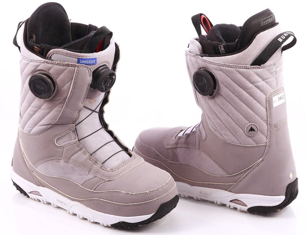 Bottes de snowboard 41EU pour femmes BURTON WOMENS LIMELIGHT, Envoi, Utilisé, Chaussures