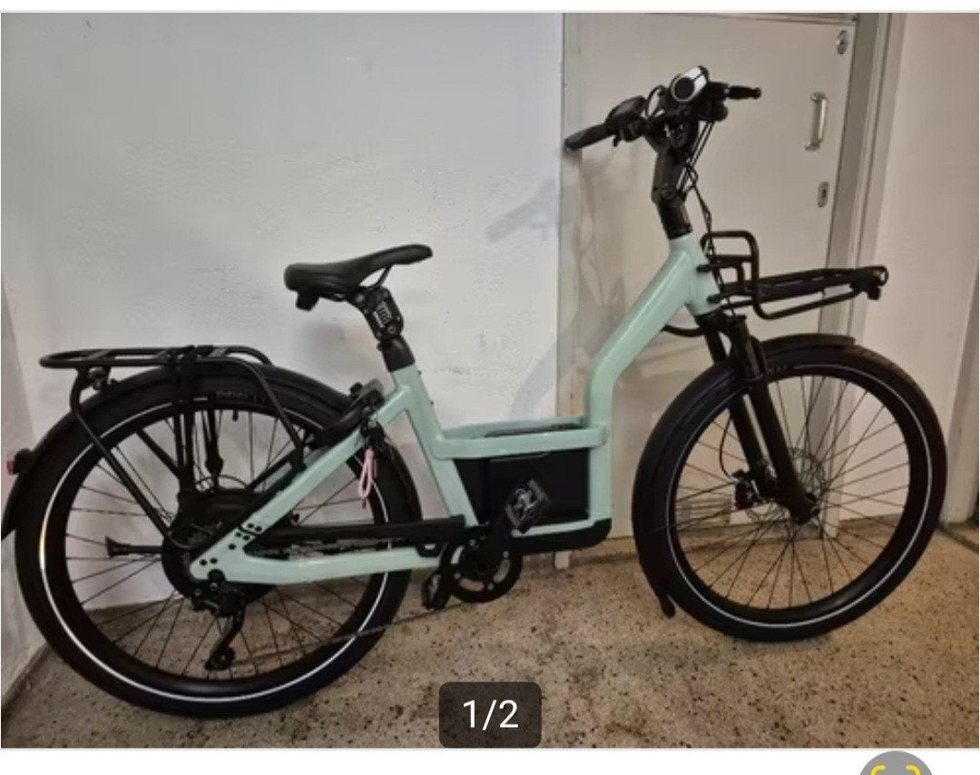 e.bike klever y-muse.accu 850w motor 500w.25km, fietshelm., Ophalen, Gebruikt, 50 km per accu of meer