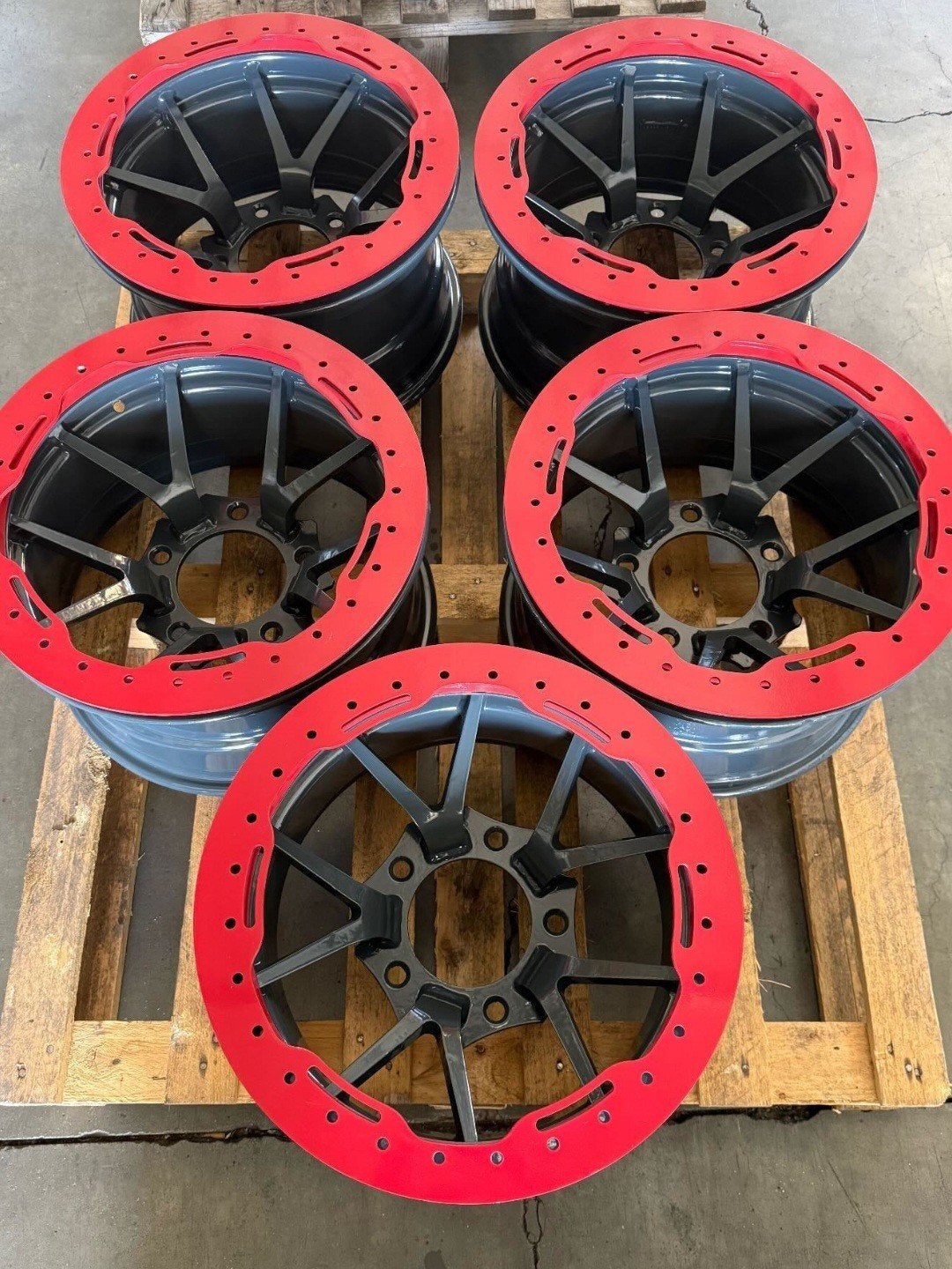 NIEUWE BEADLOCK VELGEN defender en discovery steekmaat 16x8J, Auto-onderdelen, Banden en Velgen, Velg(en), 16 inch, Terreinwagen