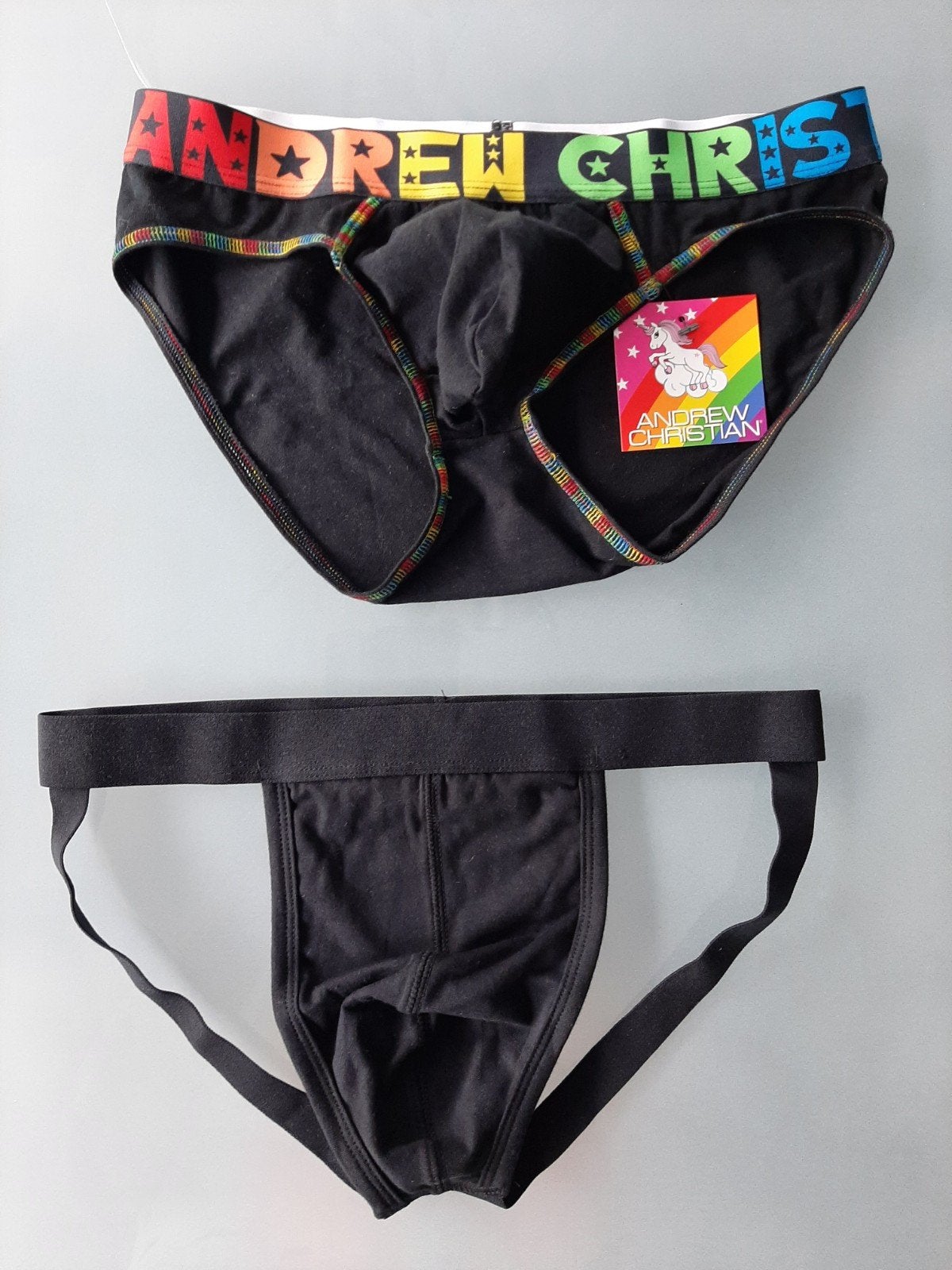 2 hot slips nieuw maat Smal, Kleding | Heren, Ophalen of Verzenden, Zwart, Andrew Christian, Slip