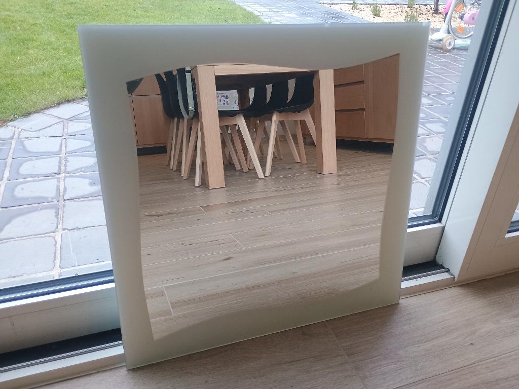 Miroir, Moins de 100 cm, Enlèvement, 50 à 75 cm, Carré