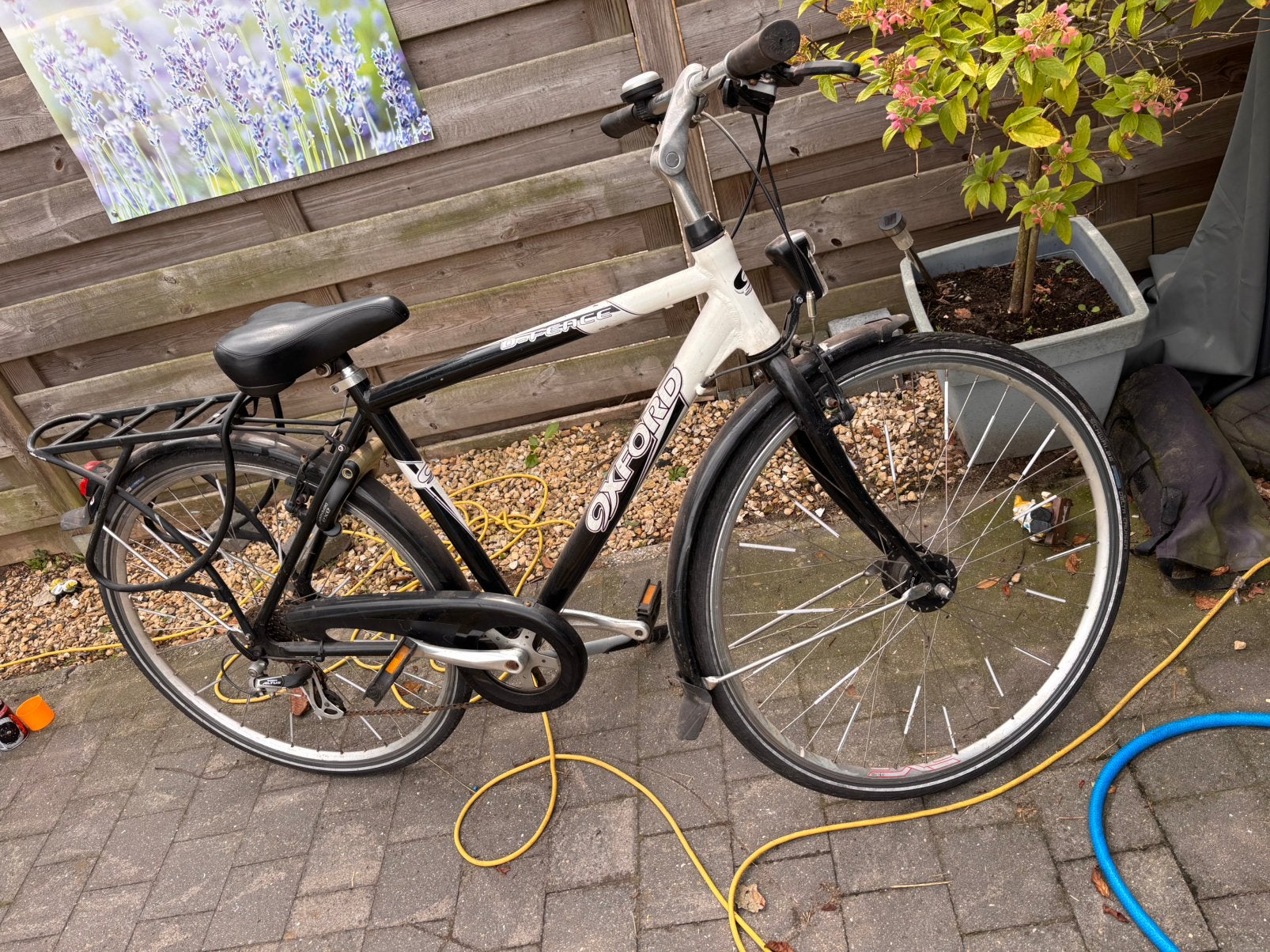 Herenfiets oxford, Fietsen en Brommers, Fietsen | Heren | Herenfietsen, Ophalen, Gebruikt, Overige merken, Versnellingen
