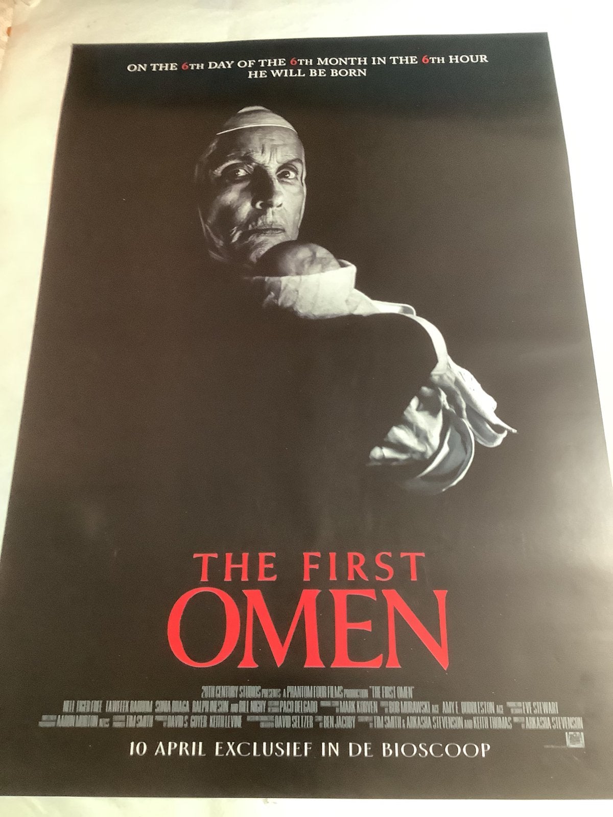 THE OMEN   FILMPOSTER   70-100 cm  used, Enlèvement ou Envoi, Comme neuf