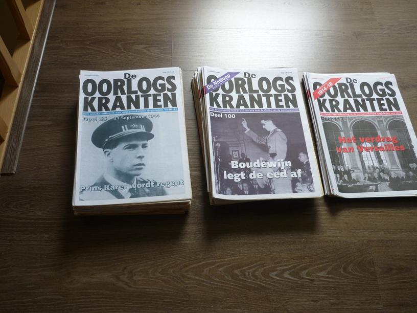 Oorlogskranten, Verzamelen, Ophalen, 1940 tot 1960, Krant